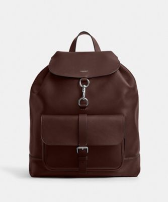 COACH ダークブラウン バックパック レノックス バックパック | COACH/コーチ | 三越伊勢丹